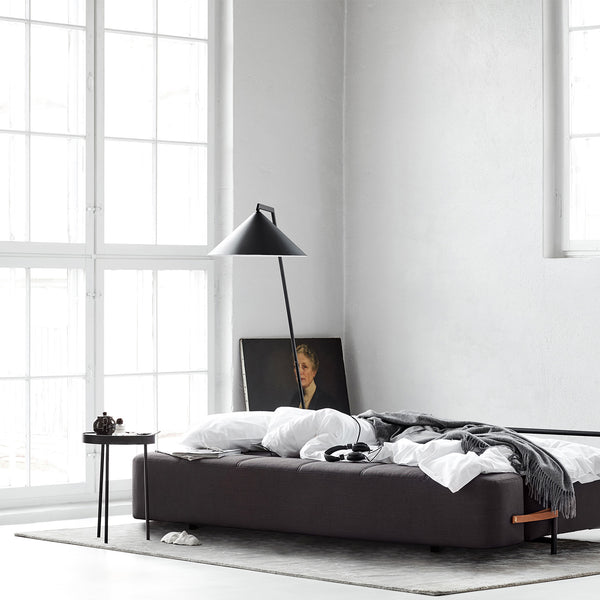 GEAR - Black floor lamp for design and modern living room