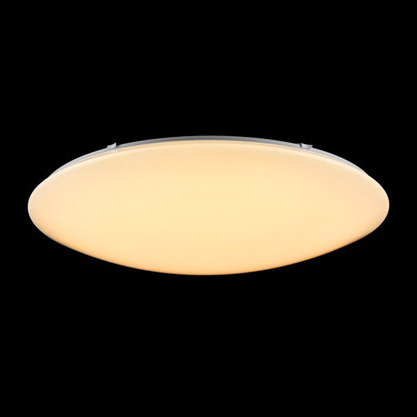 GLORIA - Dimmable white acrylic bedroom ceiling light