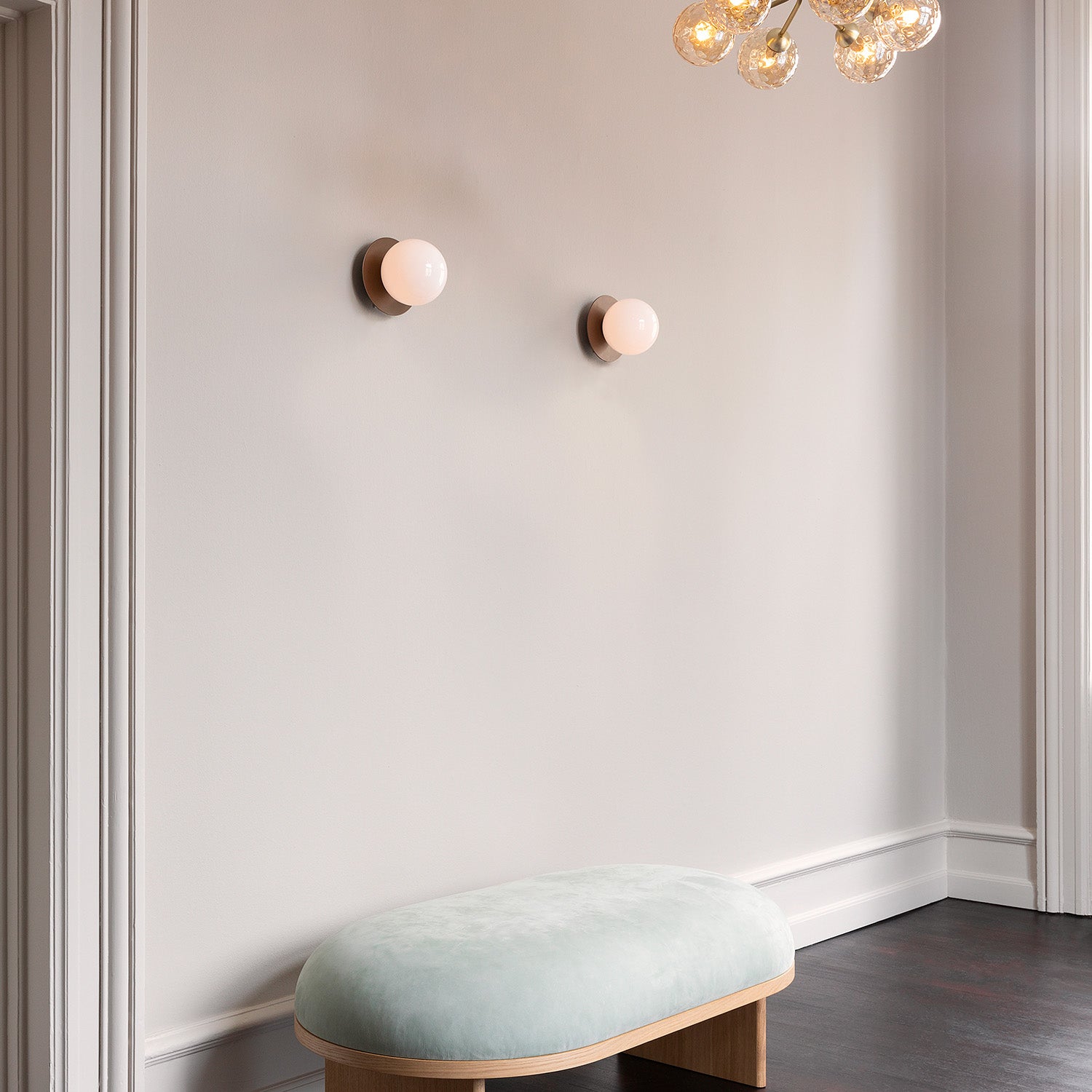 LIILA 1 Opal Wall - Elegant wall lamp and luxury design