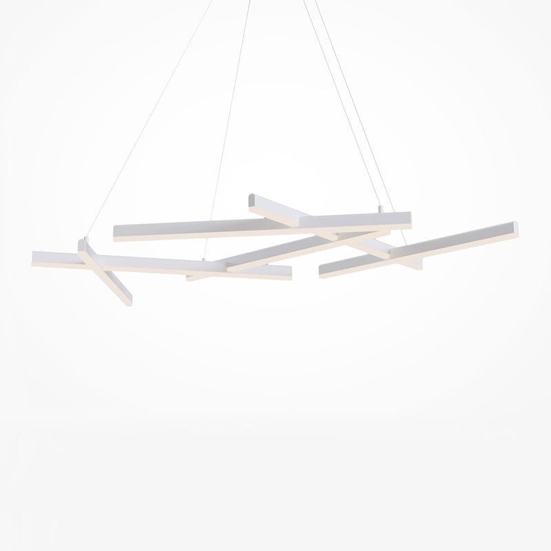 LINE B - Design geometric pendant lamp, integrated LED