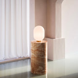 BRIGHT MODECO - Glass bedside lamp, elegant and cocooning bedroom