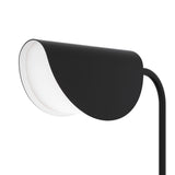 MOLLIS - Black desk lamp, design living room or bedroom