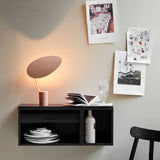 OMBRE - Dimmable table lamp, designer creation, black or salmon
