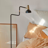 RAY - Design floor lamp, black or vintage white