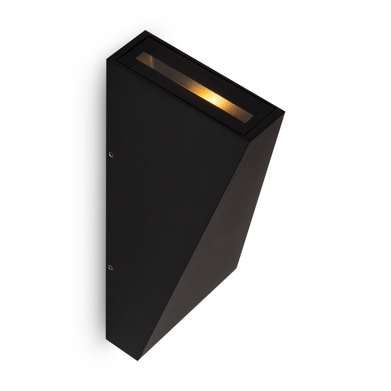 TIMES SQUARE C - Geometric design outdoor wall light, waterproof and resistant